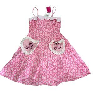 Barbie Heart Retro Sweetheart Dress Size Small New